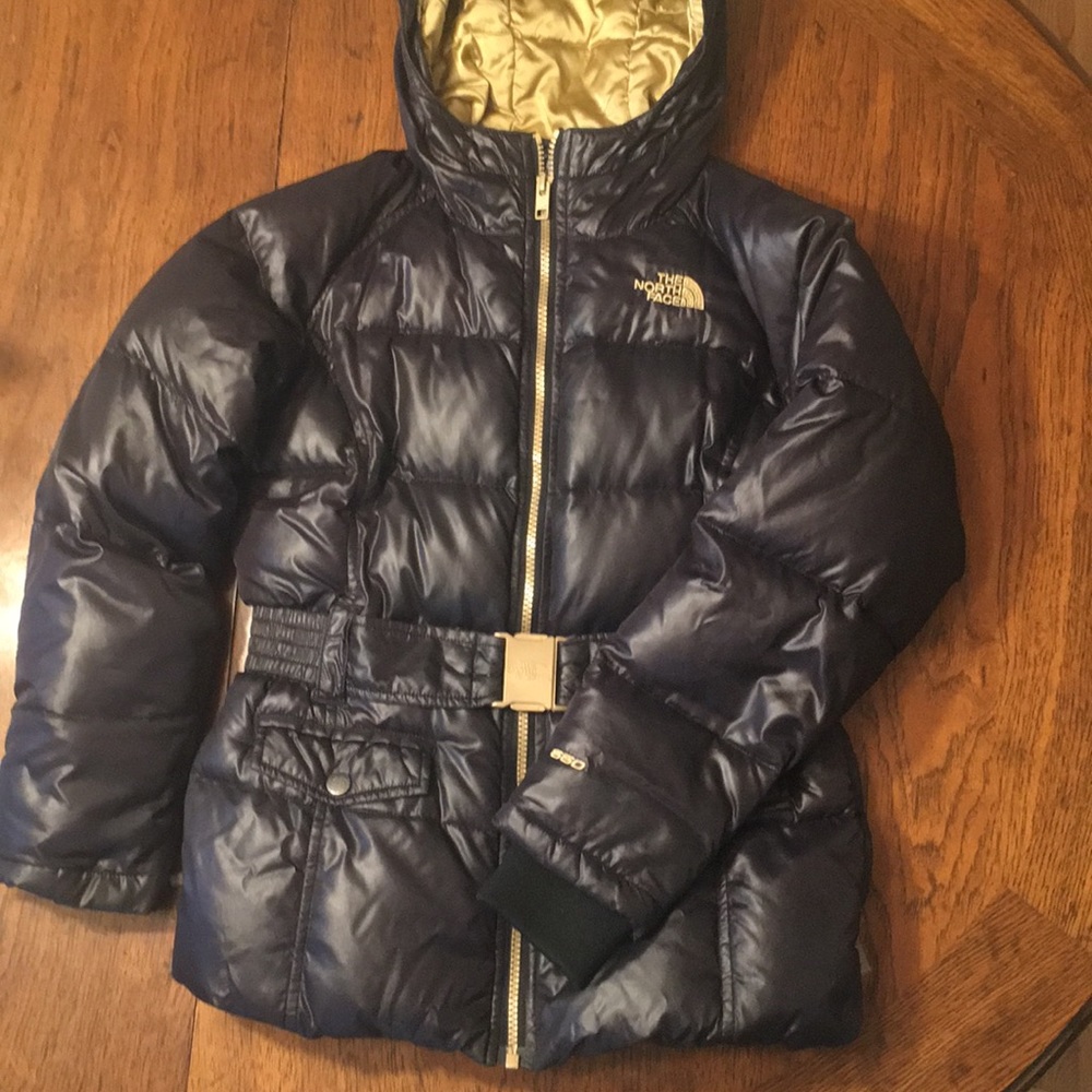 Girls North Face Down Coat